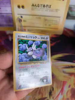 Pokemon Karte Card Erika's Dratini Gym Corocoro Promo Glossy Wotc japanese NM- - Image 5