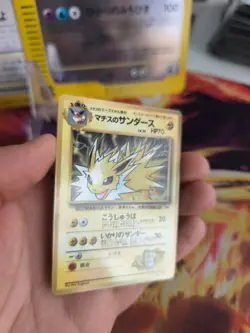 Pokemon Karte Card lt Surge's Jolteon Blitza Corocoro Promo Wotc japanese NM- - Image 4