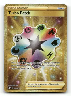 Turbo Patch 200/189 - Darkness Ablaze - Pokemon Card NM/M - Image 1