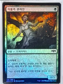 (Foil) [NM] MTG Korean, Ravnica Allegiance, 1 x Saruli Caretaker - Image 1