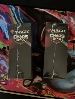 Magic: The Gathering Chaos Box Wizards of the Coast 5 Booster Packs Promo Card2x - Image 2