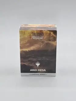 Dragon Shield Magic The Gathering Arid Mesa Matte Dual Sleeves Landfall Series - Image 1
