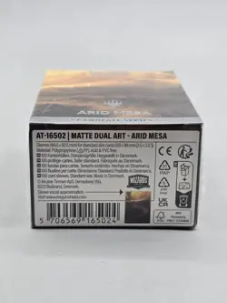 Dragon Shield Magic The Gathering Arid Mesa Matte Dual Sleeves Landfall Series - Image 2