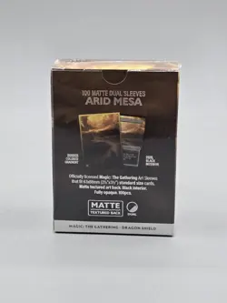 Dragon Shield Magic The Gathering Arid Mesa Matte Dual Sleeves Landfall Series - Image 3