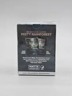 Dragon Shield Magic The Gathering Misty Rainforest 100 Matte Dual Sleeves - Image 3