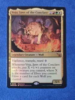 Voja, Jaws of the Conclave Prerelease Cards Foil - Image 1