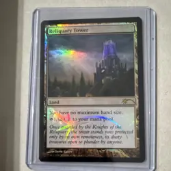 Reliquary Tower Foil Promo Land Colorless FNM Promos Drew Baker MTG 2013 Card - Image 1