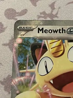 Pokemon TCG Perfect Order Meowth EX 062/088 Double Rare Holo NM - Image 2