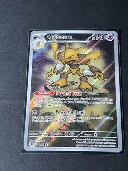 Alakazam - Black Star Promo - Mega Evolution Pokemon TCG #009 - Image 2