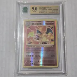 MNT 9 - Pokemon TCG Charizard Reverse Holo #11 Evolutions - Image 1