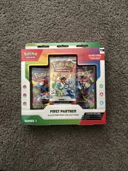 Pokemon 🔥First Partner 🔥Illustration Collection box Series 1 New Sealed - Image 1
