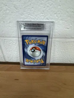 2025 BLACK STAR PROMO MEGA EVOLUTION POKEMON CENTER #009 ALAKAZAM BGS 9 - Image 2