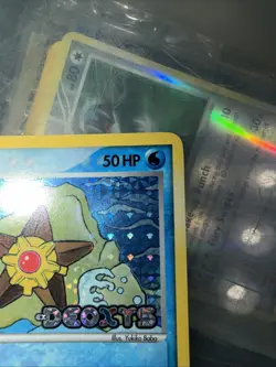 Pokemon Staryu EX Deoxys Card 77/107 Reverse Holo Stamped - Image 4