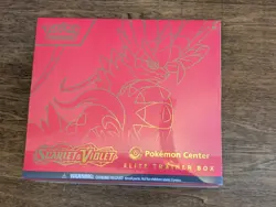 Pokemon Center ETB Scarlet and Violet Base ETB Set - Brand New Sealed - Koraidon - Image 1
