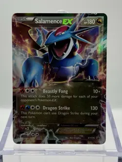 Salamence EX XY170 XY Black Star Promo Holo Pokemon Card LP - Image 1