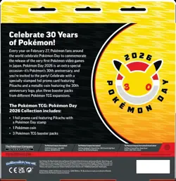 Pokemon TCG: Pokemon Day 2026 Collection New FACTORY SEALED! - Image 3