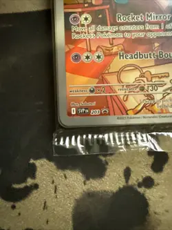 (Pokemon Center Promo #SVP203) Team Rocket's Wobbuffet (Sealed) - Image 4