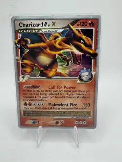 Pokemon Charizard G Lv.X DP45 Diamond & Pearl Promo Stamped Holo 120 HP - Image 1