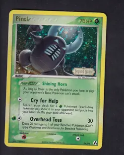 Pinsir 24/92 Reverse Holo Stamped - Pokemon TCG ex Legend Maker - Image 1