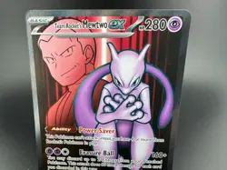 Pokemon TCG Team Rockets Mewtwo EX 213/182 Ultra Rare Destined Rivals - Image 2