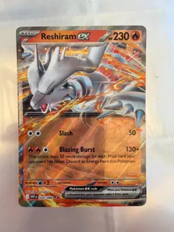 Reshiram EX 20/86 - White Flare - Holo Rare -NM -Pokemon TCG - Image 1
