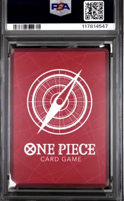 2022 ONE PIECE OP01-ROMANCE DAWN ALTERNATE ART #003 MONKEY D. LUFFY PSA 10 - Image 1