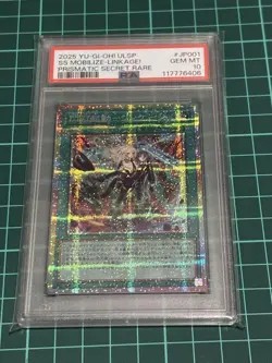 Sky Striker Mobilize Linkage PSA10 Prismatic Secret YuGiOh Japan Card - Image 1