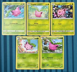 [5x] Pokemon Card Lot: Hoppip - Regular - Common (BW XY SM SWSH) *NM/LP* - Image 1