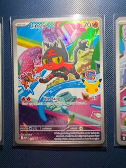 Pokemon First Partner Illustration Collection 3 card gen 7 Alola Set NM - Image 4