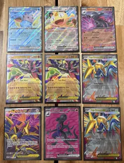 Pokemon TCG EX Holo Lot - 16 Cards Lapras, Meowth, Salazzle, Zygarde - Image 2