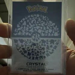 Pokemon TCG Pikachu Gengar Crystal Card Collection 2023 Nintendo Card - Image 2