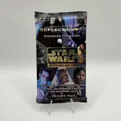 Star Wars CCG Reflections II Limited 18-Card Booster Pack Decipher New Sealed - Image 1