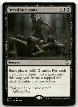 Dread Summons #249 (NM) Streets New Capenna NCC Magic MTG - Image 1
