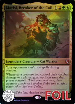 Marisi, Breaker of the Coil - Commander 2019 - 46 - NM Foil - Image 1