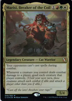 Marisi, Breaker of the Coil - Commander 2019 - 46 - NM Foil - Image 2