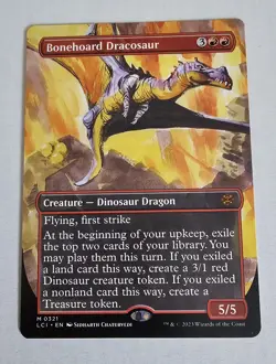 Bonehoard Dracosaur [Lost Caverns of Ixalan] MTG #0321 NM Borderless - Image 1
