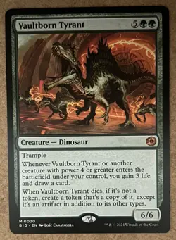 Vaultborn Tyrant - Outlaws of Thunder Junction: The Big Score - NM MTG - Image 1