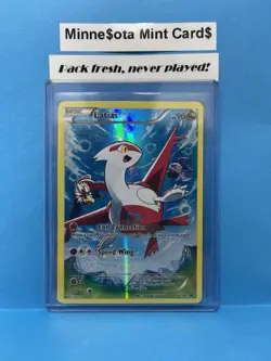Latias Full Art Promo Holo XY78 Basic Dragon Pokemon Pack fresh Never Played - Image 1