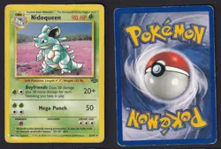 Nidoqueen 23/64 Rare Jungle Pokemon HP - Image 3