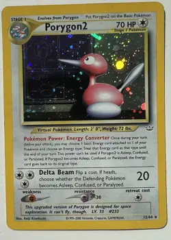 Pokemon Porygon2 12/64 Holo Rare Neo Revelation WOTC Vintage - Image 1