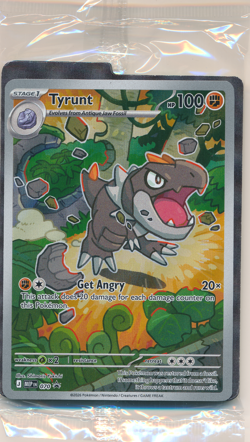 Sealed Tyrunt 070 Black Star Promo Pack Pokemon TCG Perfect Order ETB New - Image 1