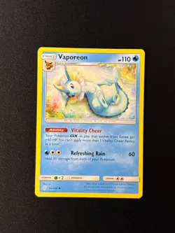 Vaporeon 42/236 - Normal - SM - Cosmic Eclipse - Uncommon - NM - Pokemon TCG - Image 1