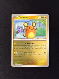 Dedenne - 029/088 - Reverse Holo - ME03: Perfect Order - Common - NM - Pokemon - Image 1