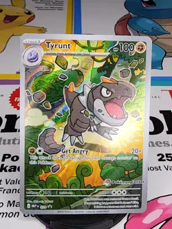 Pokemon TCG: Tyrunt MEP 070 Pokemon Center Stamp - Perfect Order promo - Image 1
