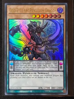 Odd-Eyes Arc Pendulum Dragon - LEDD-ENC00 - DARK - Legendary Dragon Decks (2020) - Image 1