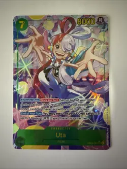Uta SEC Alt Art (AA) EB03-061 Secret Rare Heroines Edition One Piece NM - Image 1