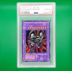 Black Demons Dragon PSA10 Ultra Rare YuGiOh Japanese Vintage Card - Image 1