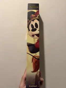 Disney Lorcana Parks Exclusive Mickey & Minnie Foil Playmat Sealed - Image 1