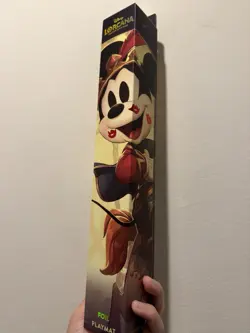 Disney Lorcana Parks Exclusive Mickey & Minnie Foil Playmat Sealed - Image 2