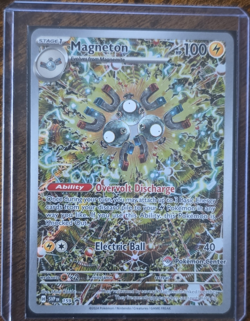 Pokemon Magneton 159 SV Black Star Promos Holo Promo Card Pokemon Center - Image 1